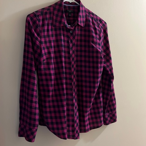 Talbots Tops - EUC Talbots plaid shirt. Barely worn. Size PP.